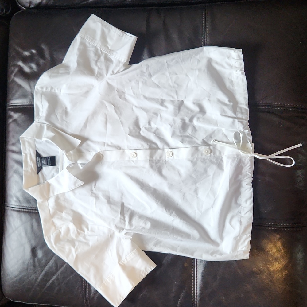 White Vera Wang button down